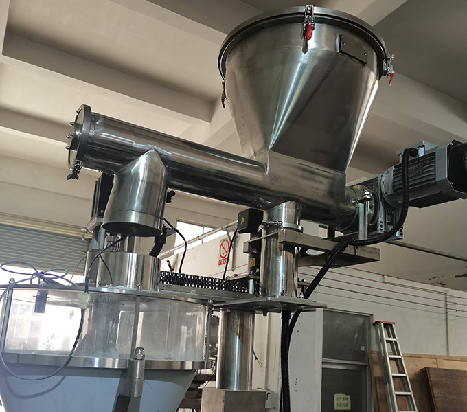 水平螺杆二级输送